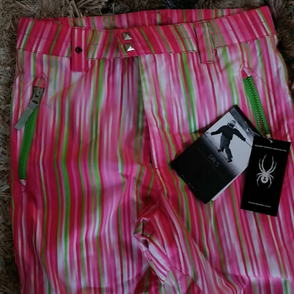 Girls Spyder Vixen Snow Sports Ski Snowboard pants - Picture 2 of 11